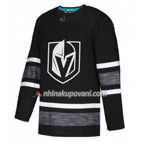Vegas Golden Knights Dresy Blank Černá 2019 NHL All-Star Adidas Authentic - Pánské